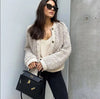 Teddy Mantel für Damen mit elegantem Look