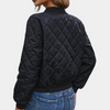Damen Übergangsjacke mit Stehkragen und Reißverschluss