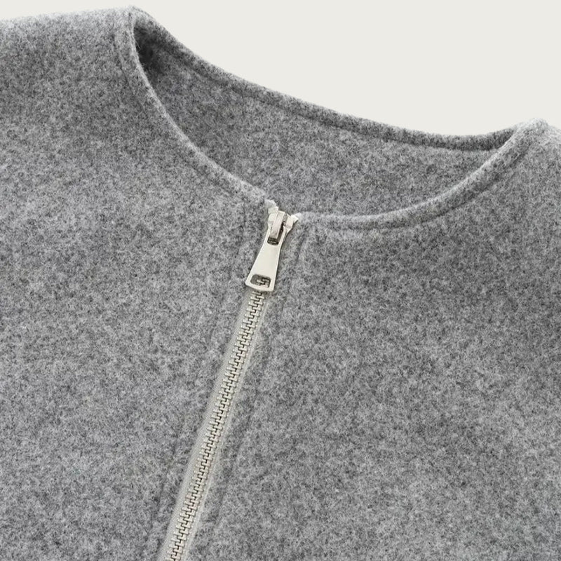 Übergangsjacke für Damen mit langen Ärmeln