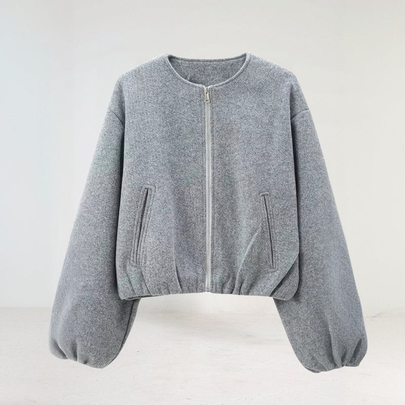 Übergangsjacke für Damen mit langen Ärmeln