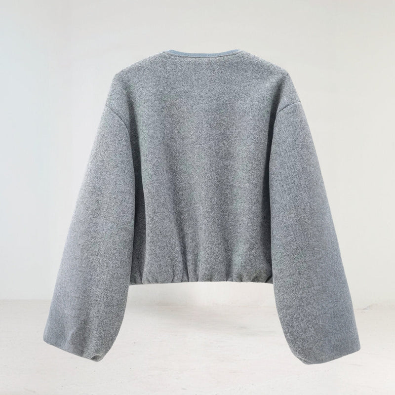 Übergangsjacke für Damen mit langen Ärmeln