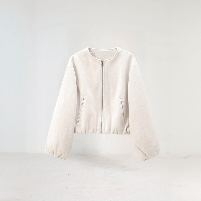 Übergangsjacke für Damen mit langen Ärmeln