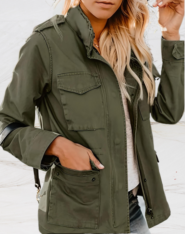 Übergangsjacke für Damen mit Taschen