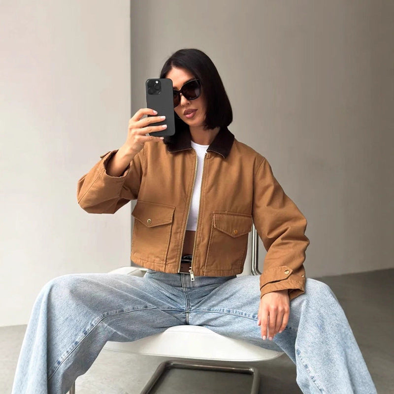 Übergangsjacke mit modernem Schnitt für Damen