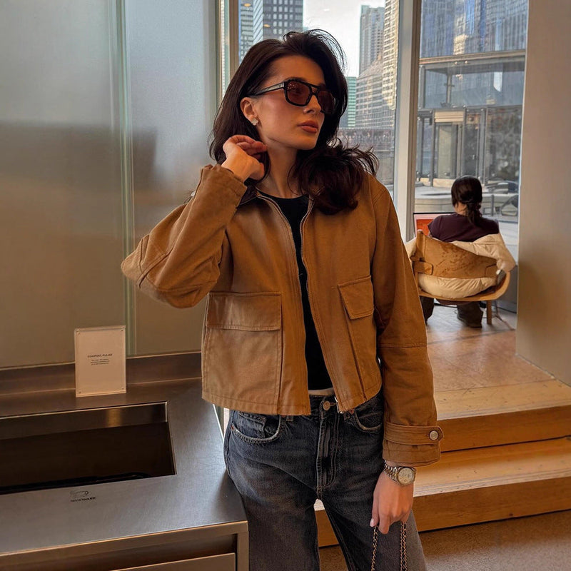 Übergangsjacke mit modernem Schnitt für Damen