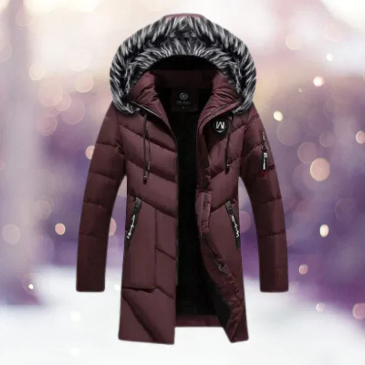 Lambert- Thermoparka mit Fellkragen, klassische Windjacken