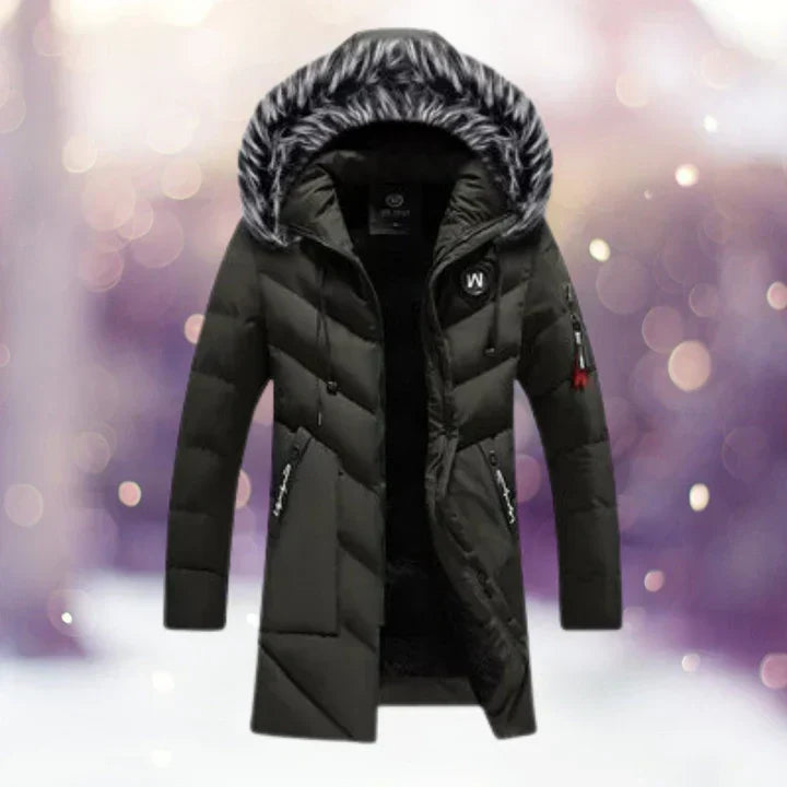Lambert- Thermoparka mit Fellkragen, klassische Windjacken