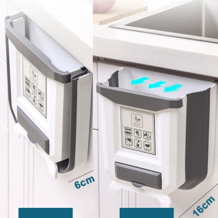 SnapBin™ - Hängender klappbarer Mülleimer für die Küche