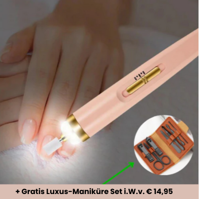 PoliShine - Elektrischer Nagellackierer Set
