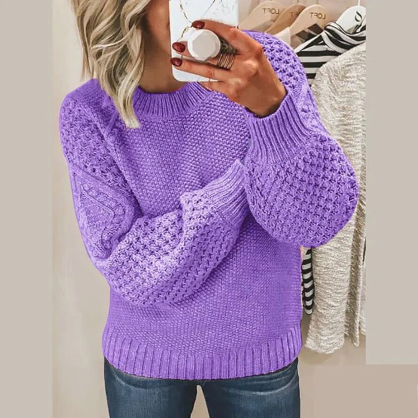 Scarlett - Modischer pullover mit luxuriöser weichheit