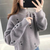 Reyna - Kitty Gemütlicher Rollkragenpullover Mit Katzenmotiv