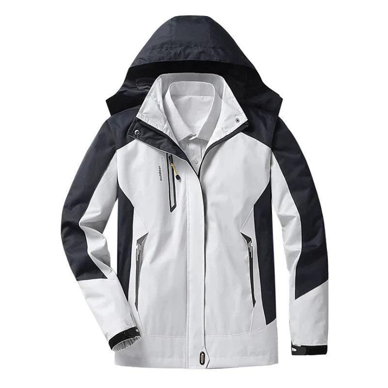 Wasserabweisende Regenjacke für Damen mit Kapuze