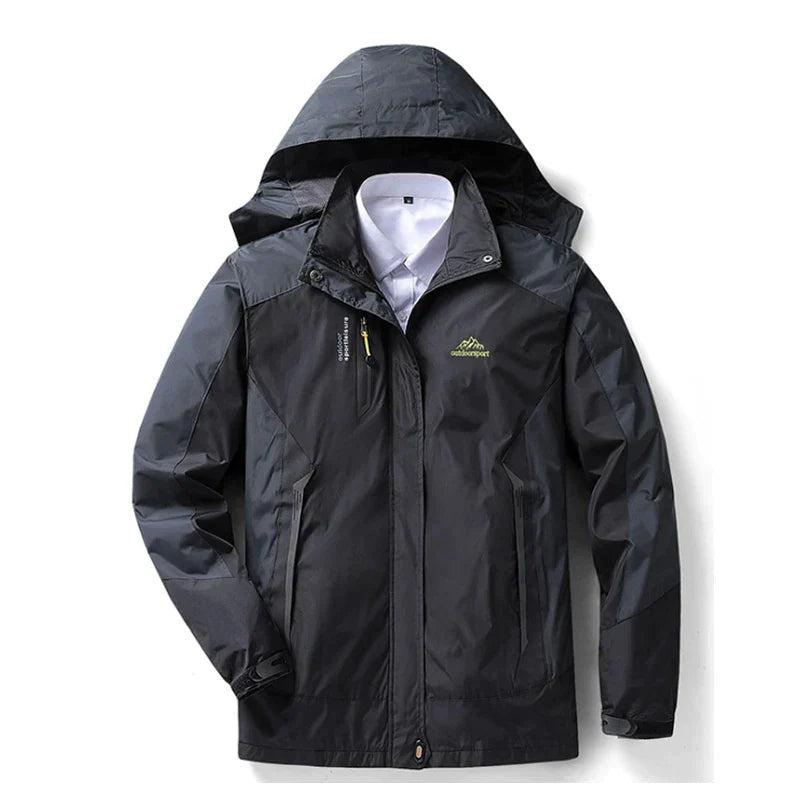 Wasserabweisende Regenjacke für Damen mit Kapuze