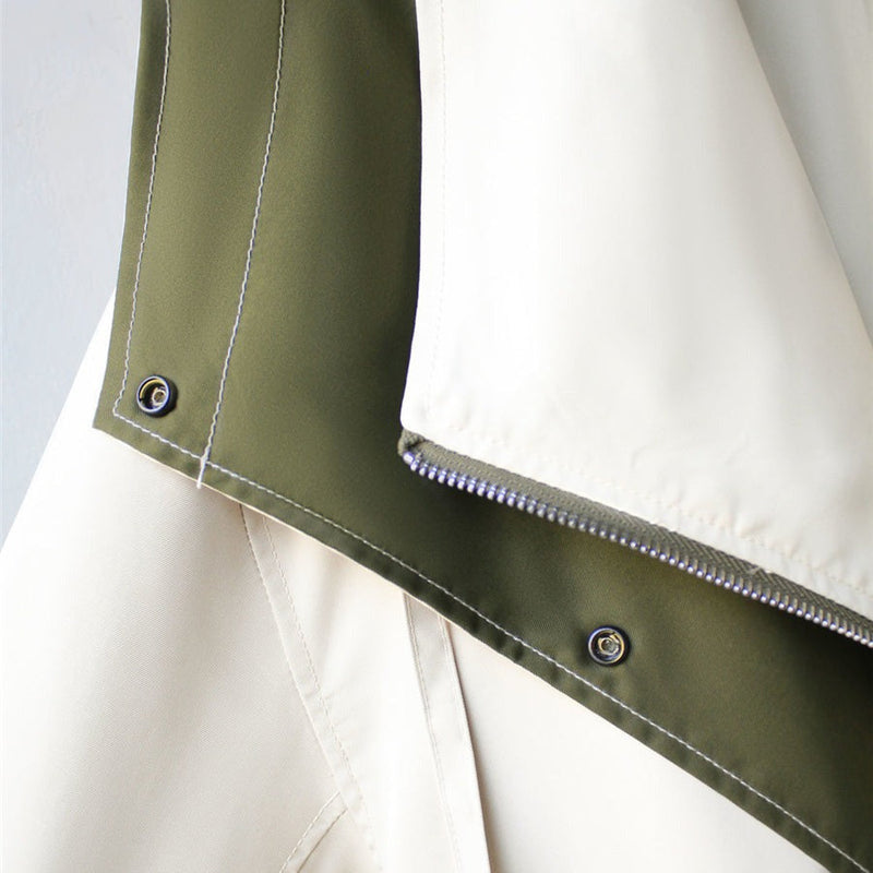 Regenjacke für Damen mit Kapuze