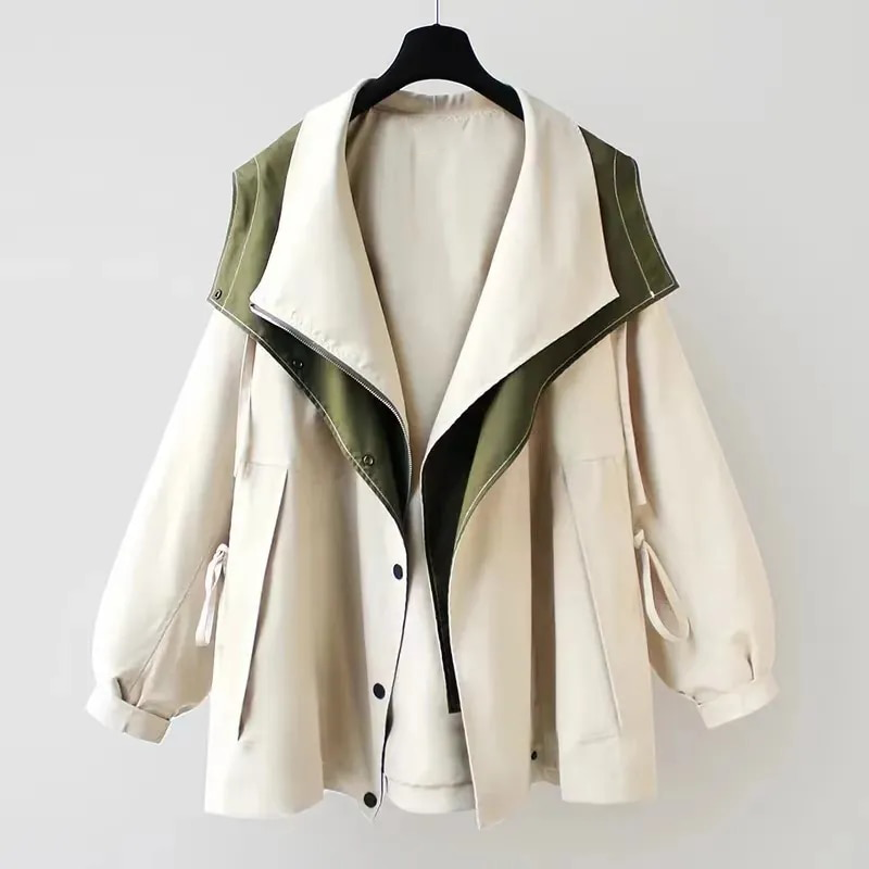 Regenjacke für Damen mit Kapuze