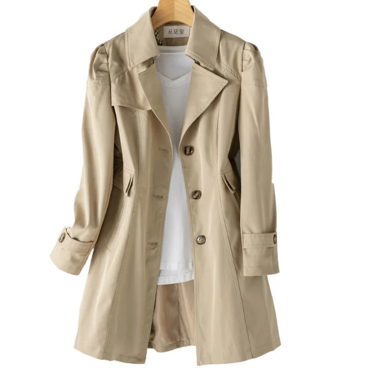 Trenchcoat mit Kapuze für Damen