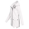 Wasserdichte Regenjacke für Damen mit Kapuze