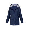 Wasserfeste Regenjacke für Damen mit Kapuze