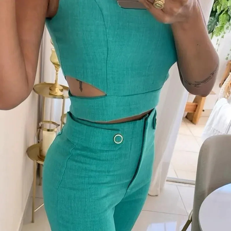 Anna - Stilvolles Zweiteiler-Outfit