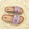 Kristin - Shimmernde Sandalen