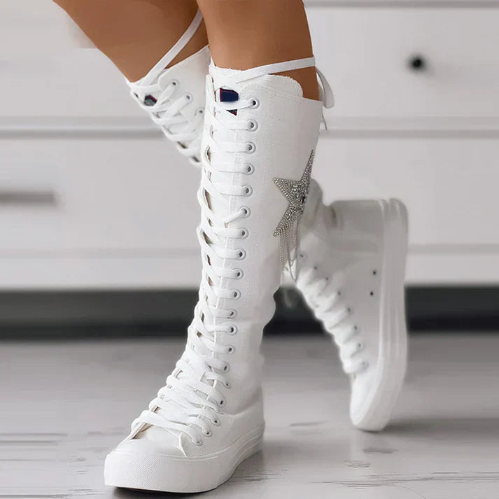 Beryl - Modische Schnürstiefel für Damen