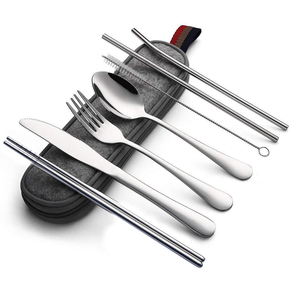 Wiederverwendbares Reise-ck-Set