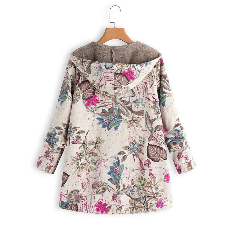 Clarissa - Gemusterte Jacke Im Vintage-Stil