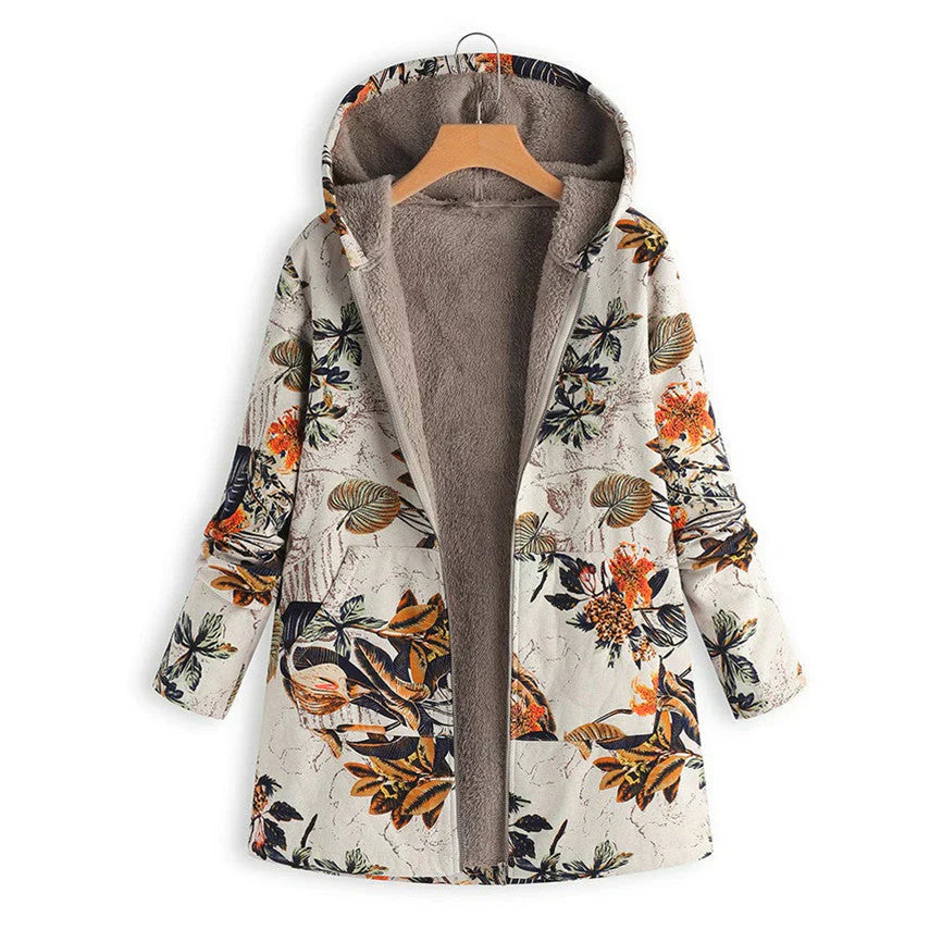Clarissa - Gemusterte Jacke Im Vintage-Stil