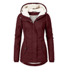Winter Regenjacke für Damen mit warmer Fütterung