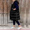 Ärmellose Vest mit Kapuze für Damen
