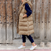 Ärmellose Vest mit Kapuze für Damen
