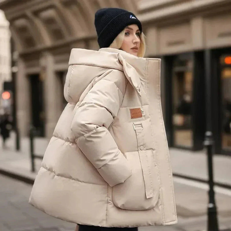 Winterjacke für Damen mit Wasserabweisung