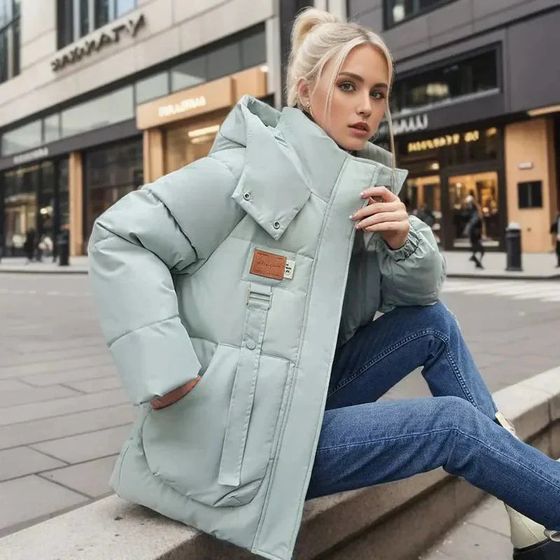 Winterjacke für Damen mit Wasserabweisung