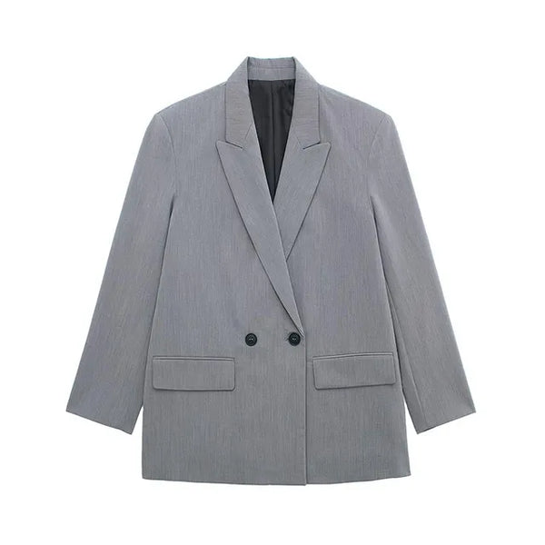 Lilly - Eleganter blazer mit langen armeln und strukturiertem design