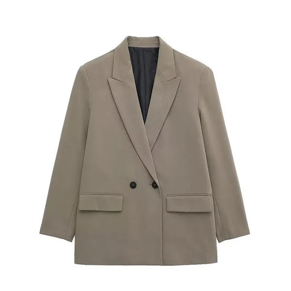 Lilly - Eleganter blazer mit langen armeln und strukturiertem design
