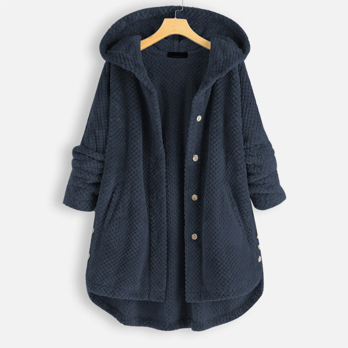 Emmett - Übergroße kapuzenjacke für frauen