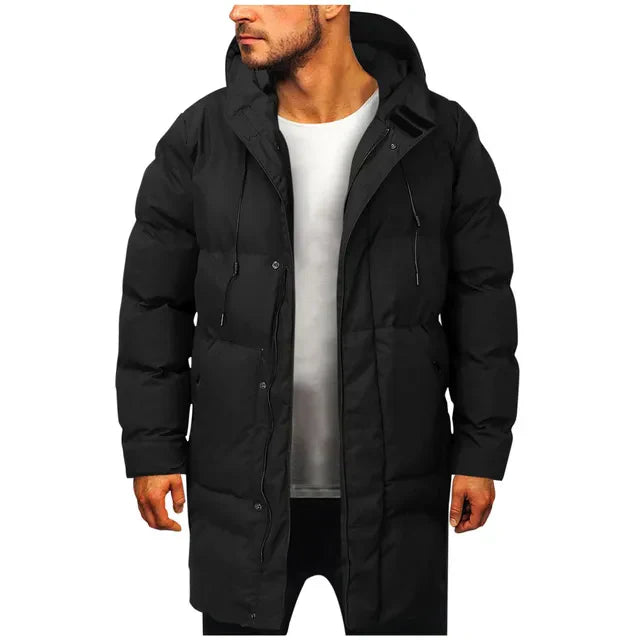 Dean - Grauer Langer Herrenparka