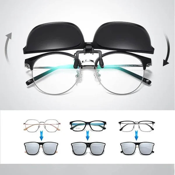 SunClipz - Gepolarisierte Clip-On Sonnenbrille