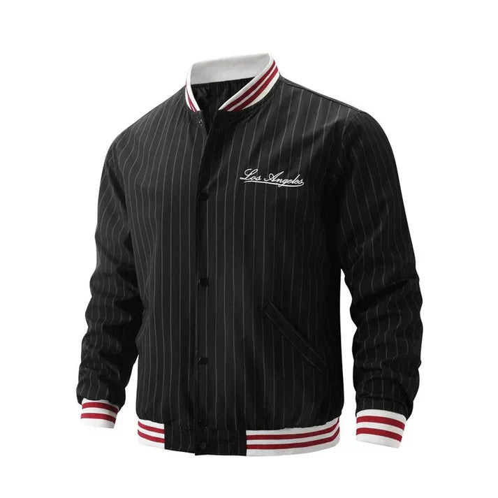 Myles - Gestreifte Sportjacke