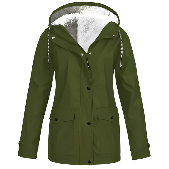 Ariella - Wasserdichte Regenjacke Für Herbst Winter