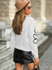 Kennedi - Pullover mit rundhalsausschnitt und blumenmuster