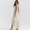 Gerda - Bodycon Maxi-Kleid mit Schulteröffnung