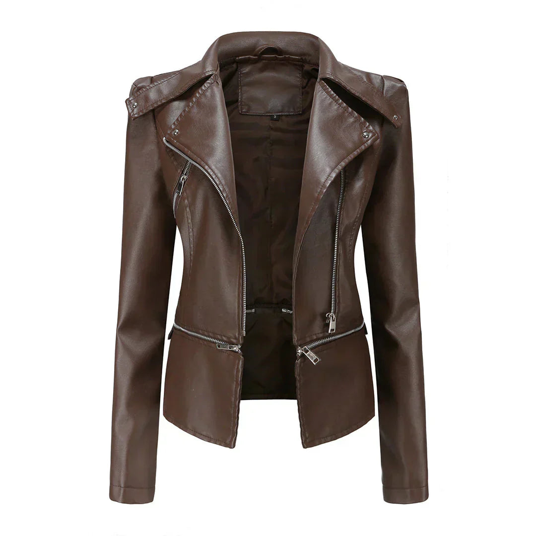 Laurie - Stylische Lederjacke