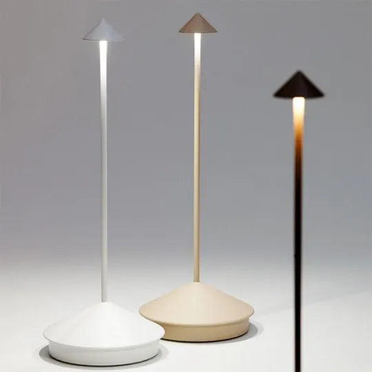 Drahtlose LED-Tischlampe mit dimmbarem Licht und USB-Ladefunktion