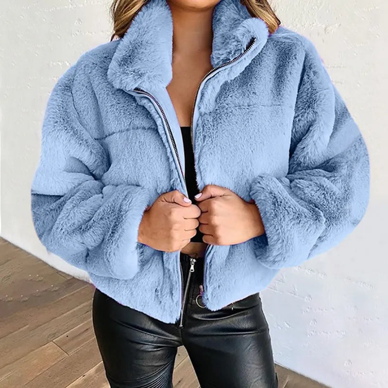 WinterBliss™ - Flauschige Kaschmirjacke