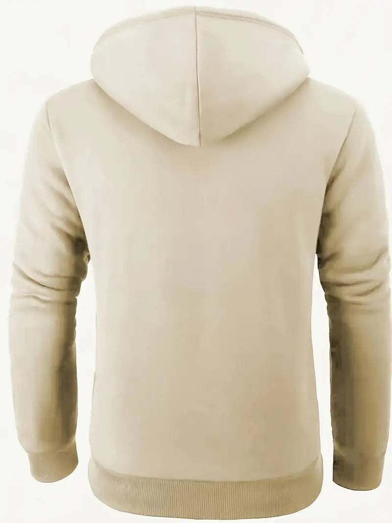 Niklas - Lässiger herren hoodie mit reißverschluss