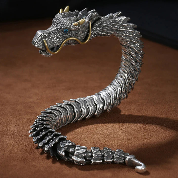 VivaGlow - Elegantes Twist-Silberarmband
