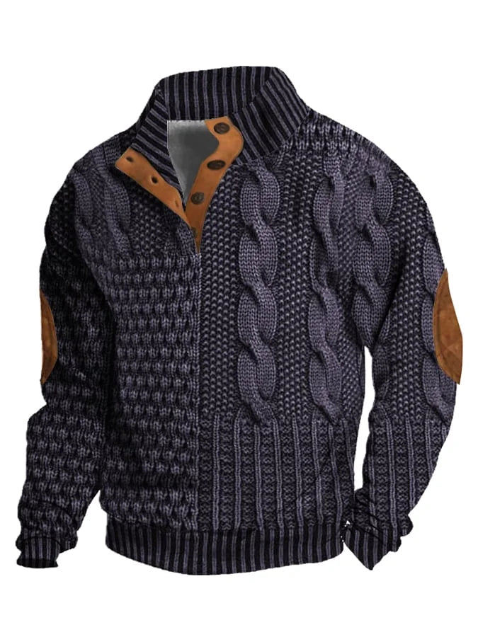 Severin™ - Retro weiches Kaschmir Pullover für Männer