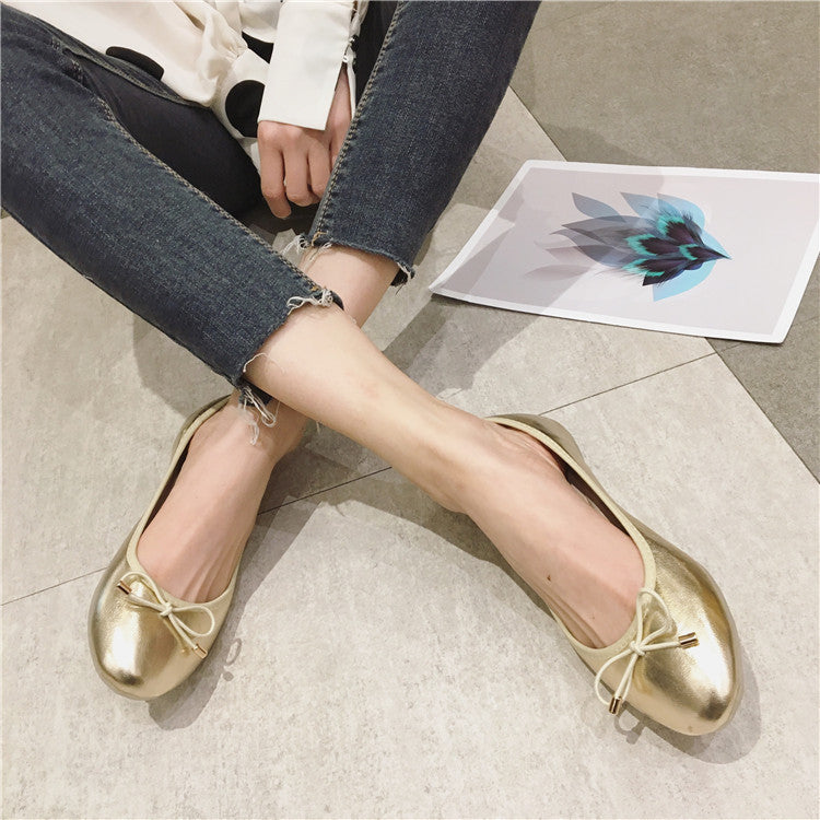 Lily - Elegante Ballerina Flats aus Blei