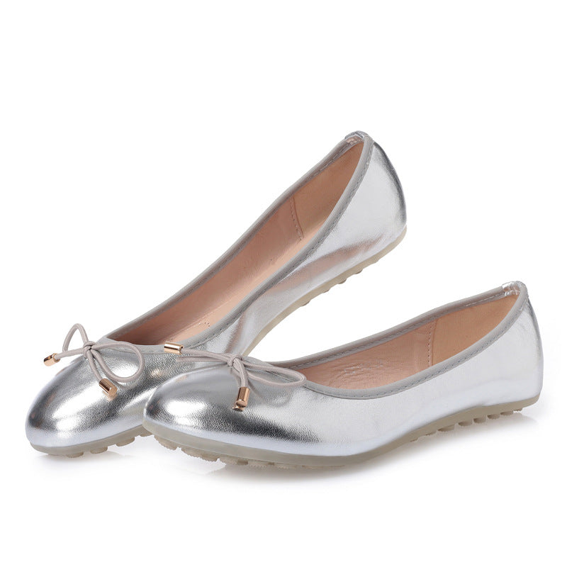 Lily - Elegante Ballerina Flats aus Blei
